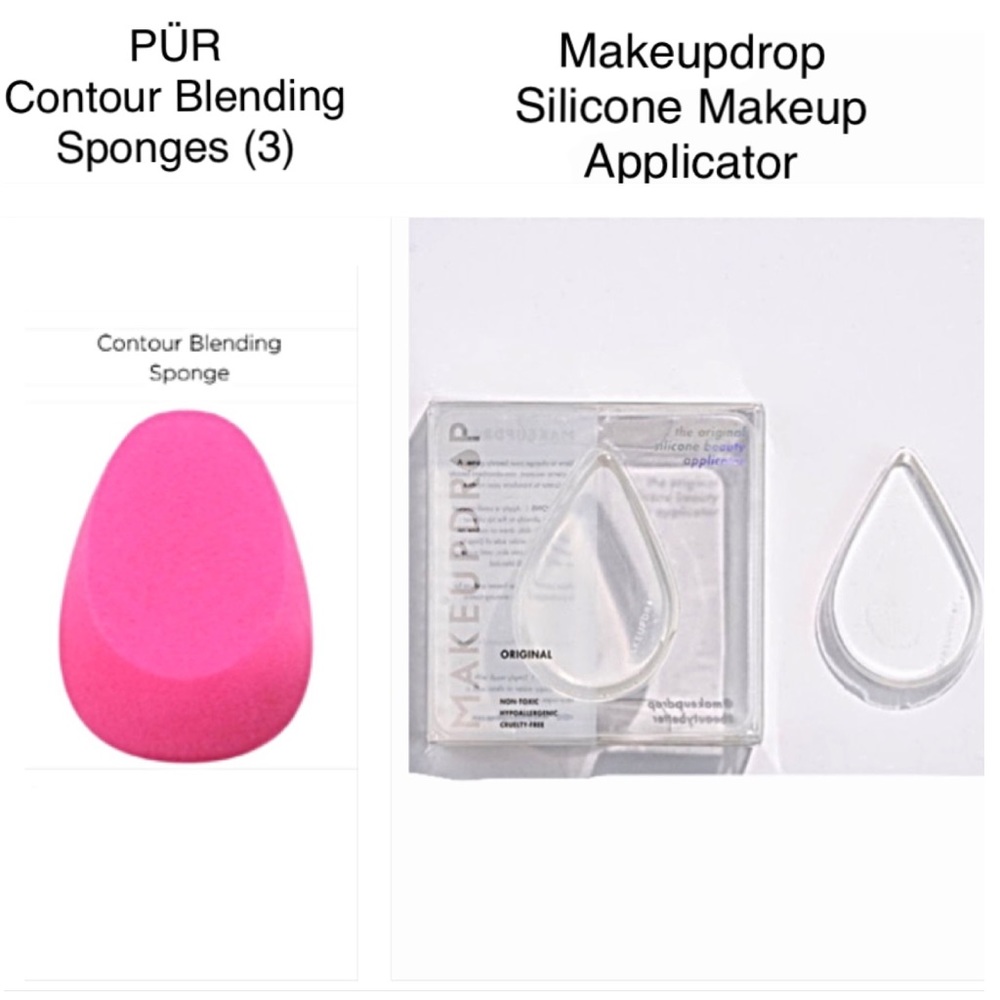 NEW Makeup Sponges Pur Beauty Blenders and MakeupDrop Silicone Applicator